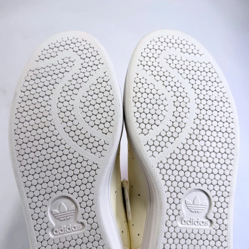 NEW Adidas Stan Smith Sneakers Womens 11 Cream Pink Mint Casual Retro Athleisure